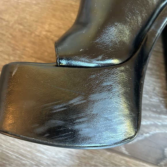 Zara Platform Chunky Heel Size 9 - Picture 13 of 16